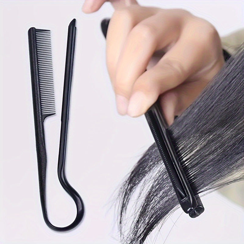 Professional V Shaped Hair Styling Tool Straight Hair Aligner Comb