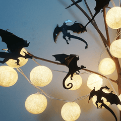 7pcs Gothic Dragon Wall Sticker 3D Dragon Wallpaper Set