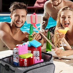 Compact Ice Packs for Lunch & Travel - Keeps Food Fresh