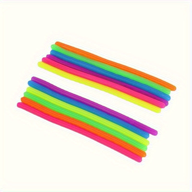 Colorful TPR Stretchy Sensory Strings Craft Toy Set