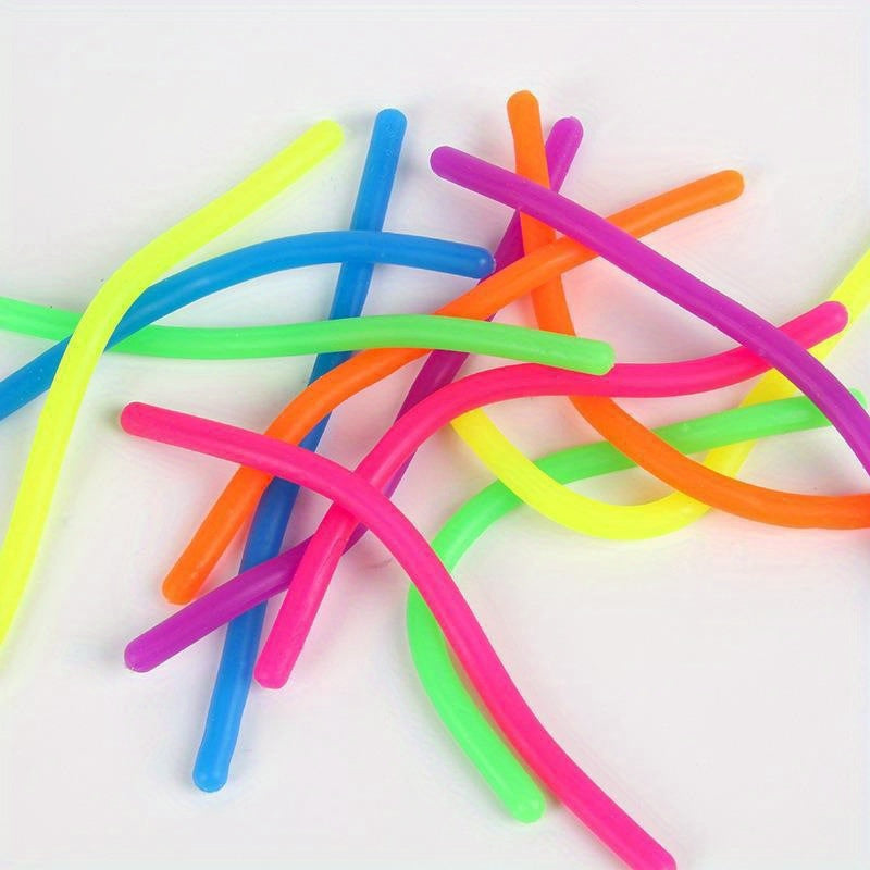 Colorful TPR Stretchy Sensory Strings Craft Toy Set