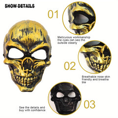 Halloween Party Ghost Mask Skull Mask Adult Horror RPG Props