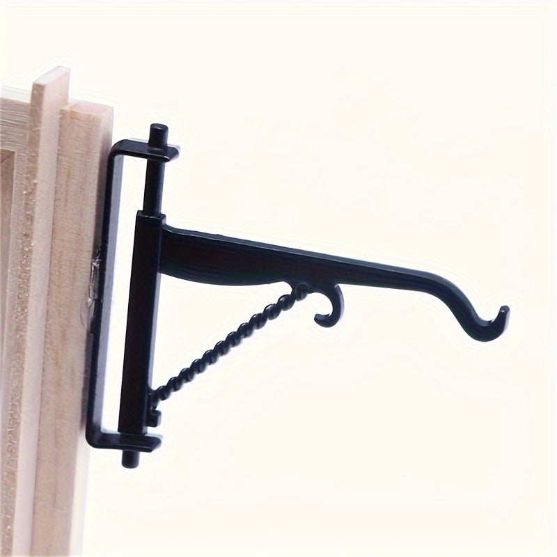 4 Mini Alloy Hooks for Fairy Garden Scene DIY