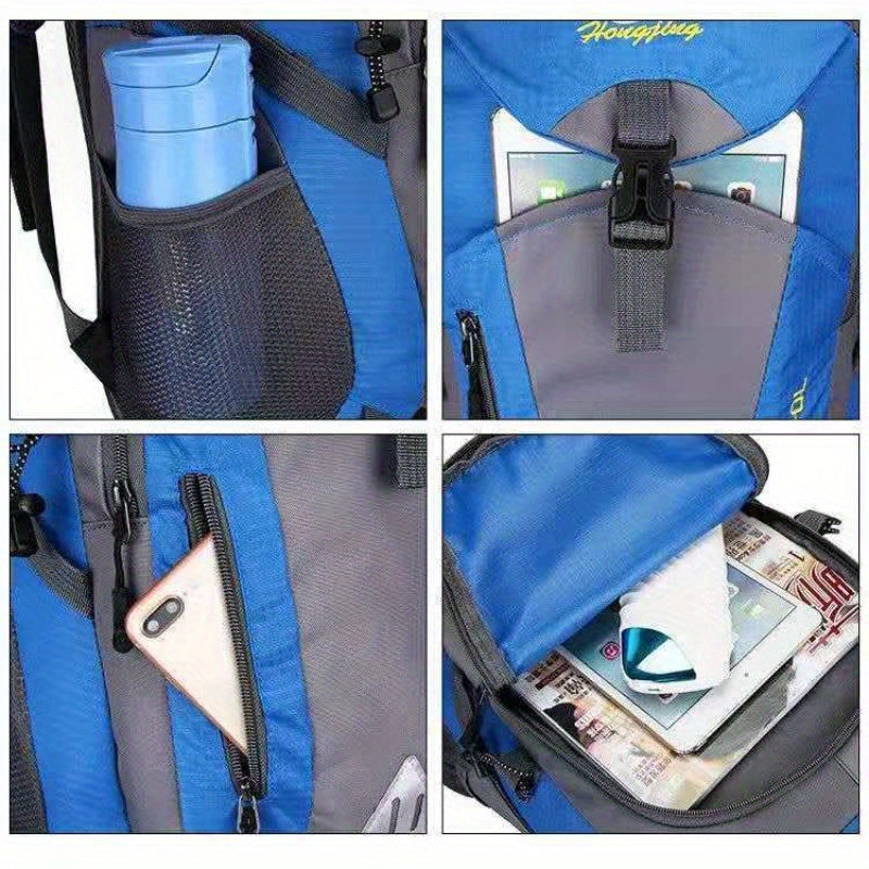 Waterproof Backpack w/ Laptop Compartment for Hiking & Sports