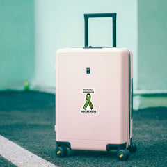 Green Ribbon Vinyl Sticker Invisible Disability Awareness