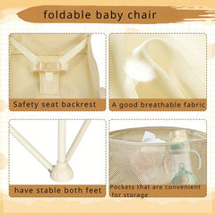 Portable Baby Dining Chair with Tray