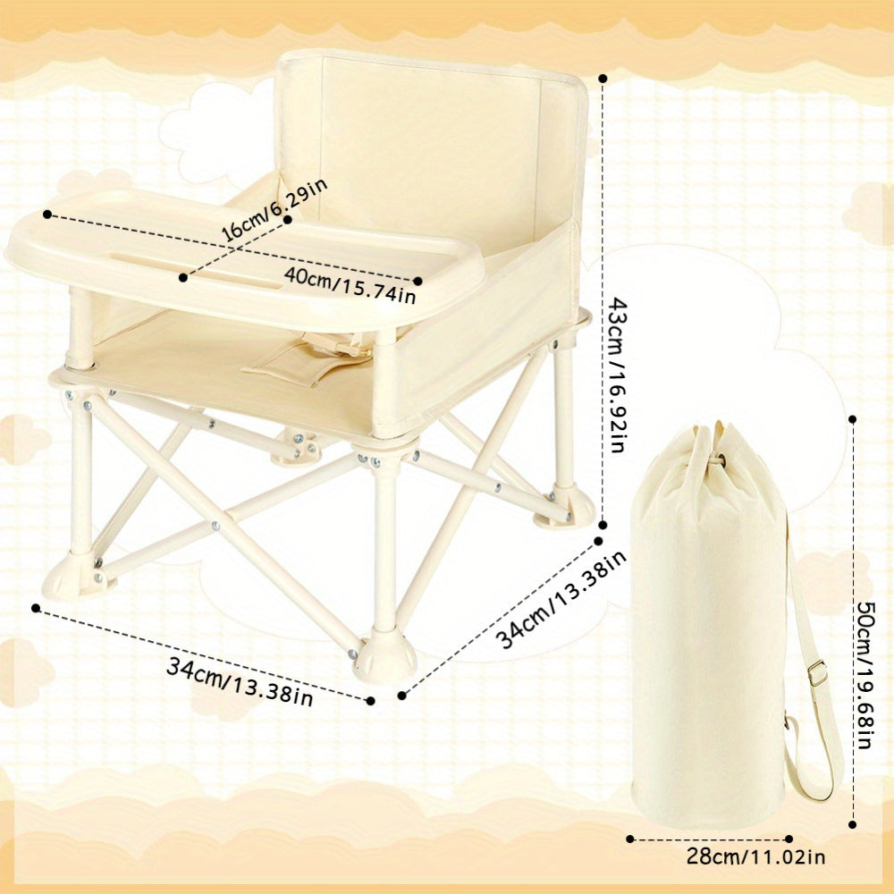 Portable Baby Dining Chair with Tray