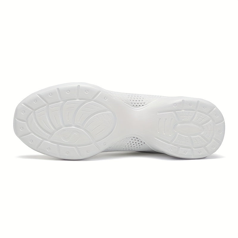 Women's Knitting Dance Shoes Air Cushion Bottom Soft Sole Walking Shoes