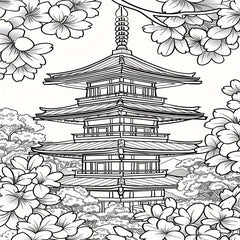 Relaxing Landscape Coloring Book 22 Pages Thick Paper Perfect Gift