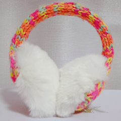 Women's Plush Ear Warmers with Faux Fur Lining Winter Headband