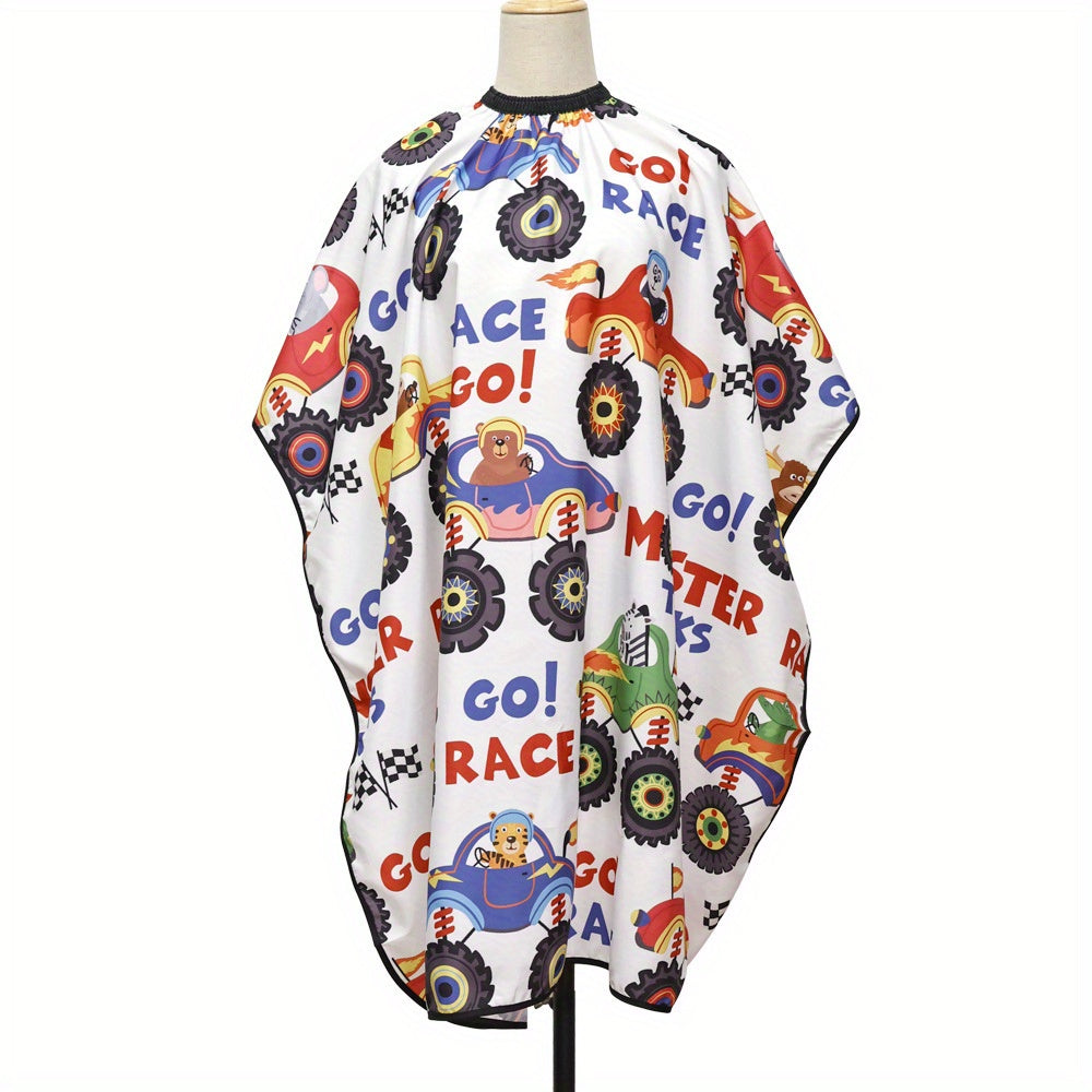 Dinosaur Bear Cloth Cartoon Shawl Haircut Apron