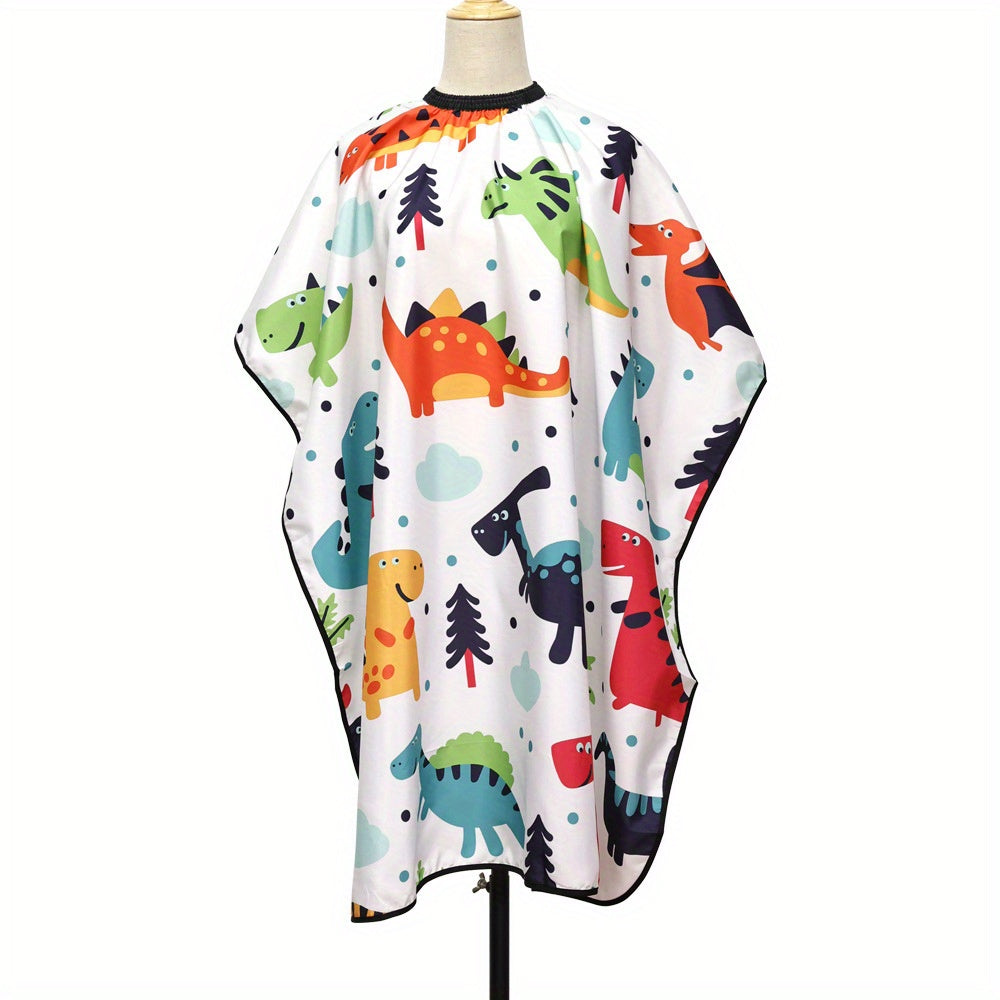 Dinosaur Bear Cloth Cartoon Shawl Haircut Apron