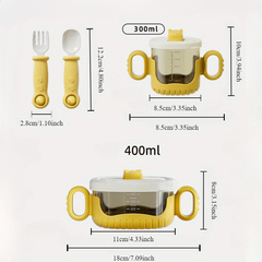 Youngsters Baby Feeding Set - Bowl, Fork, Spoon, Sippy Cup