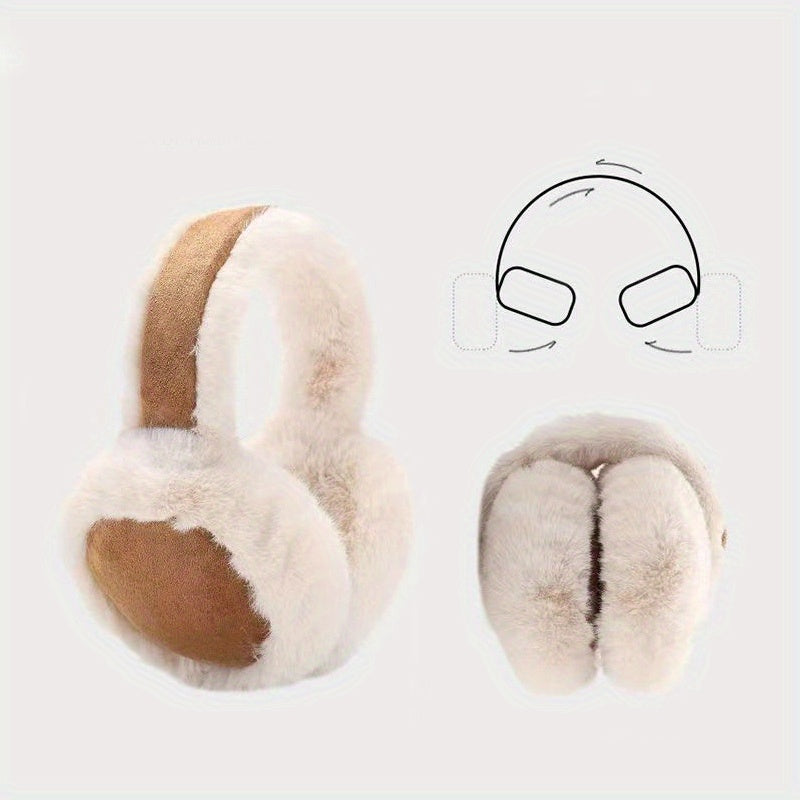 Women's Plush Earmuffs Faux Fur Winter Ear Covers
