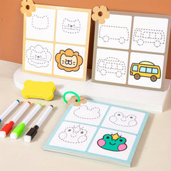 Magic Drawing Practice Book for Kids Ages 3-6