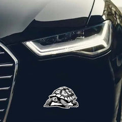 Turtle Pattern Vinyl Sticker Matte Finish Self Adhesive