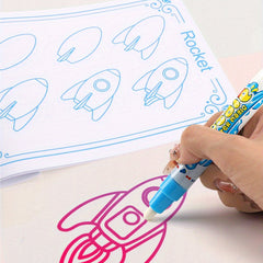 Watercolor Canvas Painting Mat Educational Toy Set