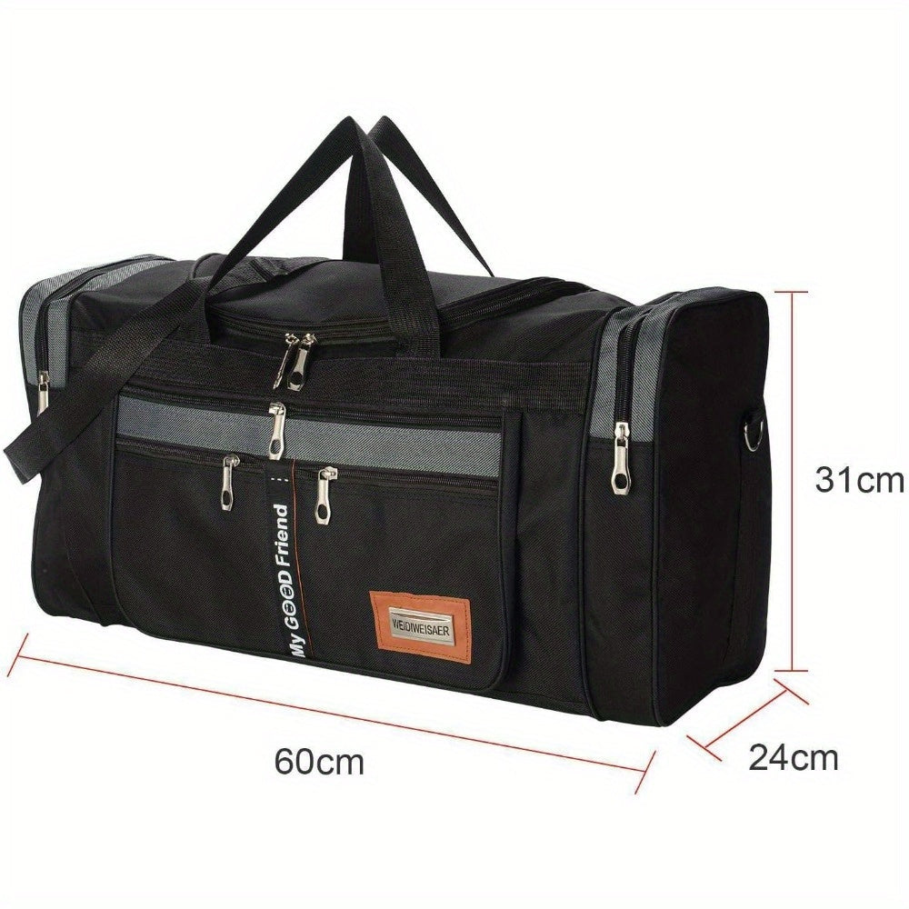 Men's Gym Duffel Bag Large Capacity Lightweight Travel Fitness Bag