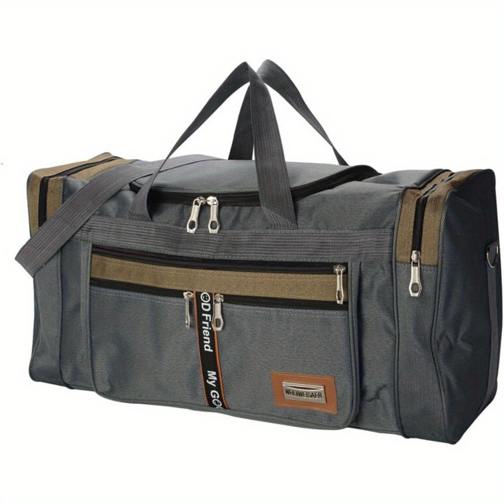 Men's Gym Duffel Bag Large Capacity Lightweight Travel Fitness Bag