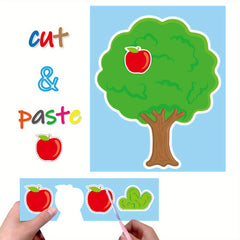 Paper Cutting Activity Book DIY Paper Art Projects No Scissors