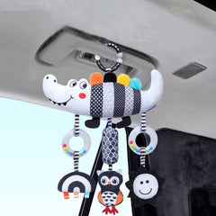 Crocodile Baby Stroller Toy with Hanging Toys