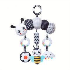 Crocodile Baby Stroller Toy with Hanging Toys