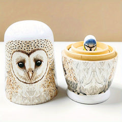 Wooden Eagle Pattern Nesting Doll - Home Decoration