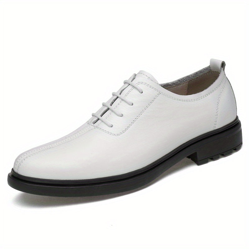 Men's British Leather Oxford Shoes Wedding Business