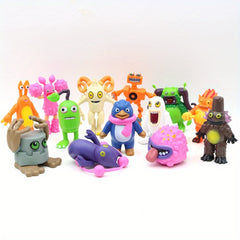 13-Piece Monster Chorus Figurines for Halloween Parties