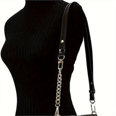 Durable Metal Chain Strap for Bags - Crossbody Accessory - DIY Handbag Repair