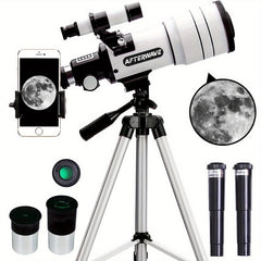 HD Astronomical Telescope 70mm Lens for Stargazing Moon Watching