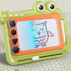 11pcs Crocodile Magnetic Drawing Board Set for Kids Art Activity Toy