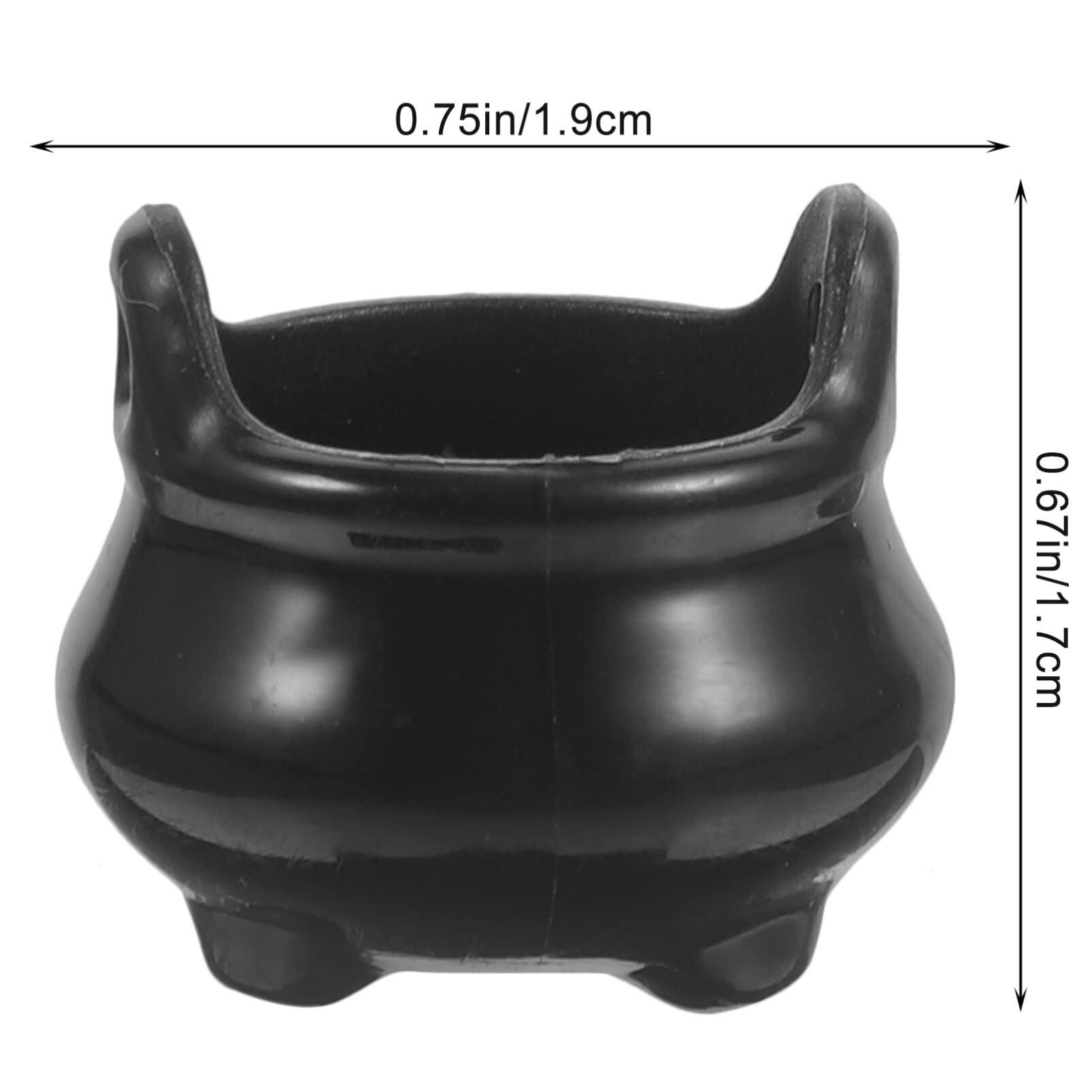 12pcs Mini Witch'S Cauldrons Halloween Witch Pots Party Favors Bag Decorations