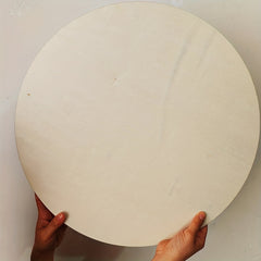 2 Pack 18 Inch Wooden Circles for Crafts DIY Art Projects