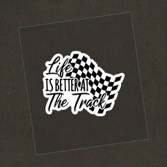 Fantasy Heart Plaid Vinyl Sticker Matte for Trucks Laptops Water Bottles
