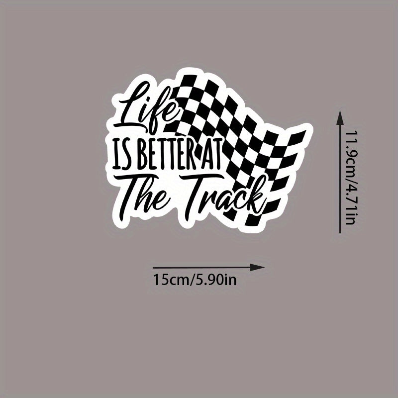 Fantasy Heart Plaid Vinyl Sticker Matte for Trucks Laptops Water Bottles