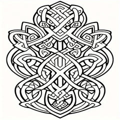 22pg Line Art Coloring Book for Teens & Adults Emotional Release Mixed Patterns