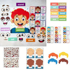 Asoway Sensory Emotional Learning Board Toy for Kids