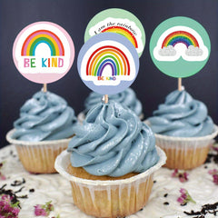 500pcs Rainbow Sticker Roll Self Adhesive for Scrapbooking