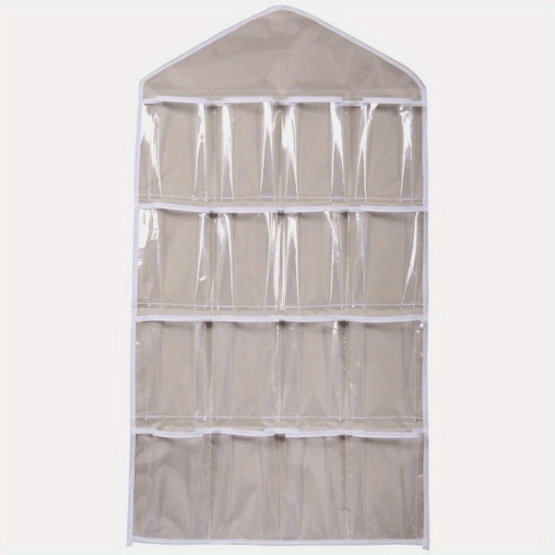16-Pocket Hanging Bag for Socks, Bras, and Underwear