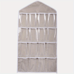 16-Pocket Hanging Bag for Socks, Bras, and Underwear