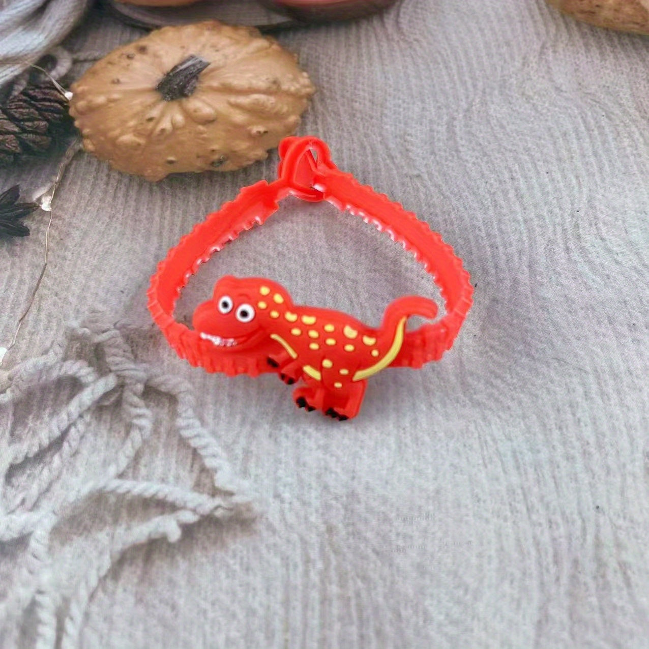 Dino Wrist Bracelet Cartoon Dinosaur Gift Wrist Daily Decoration