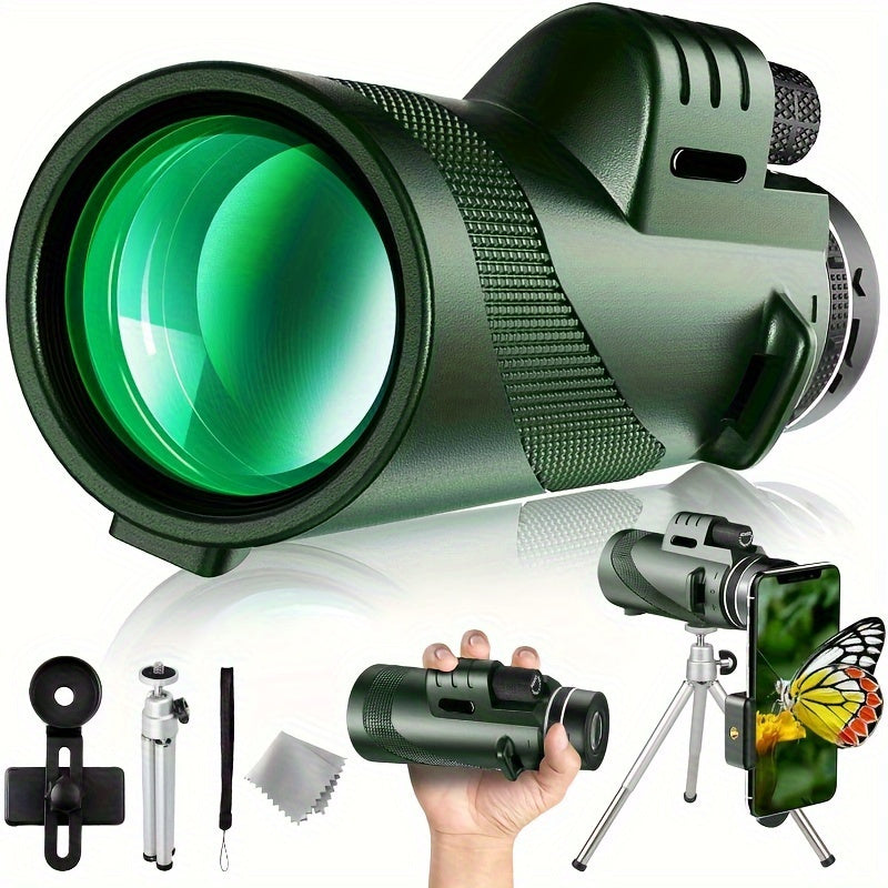 Compact Monoculars for Outdoor Adventures - Ideal for Hiking and Sightseeing