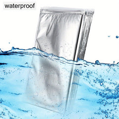 5 Pack Aluminum Foil Food Storage Bags Insulated Cooler Pouches for Picnics