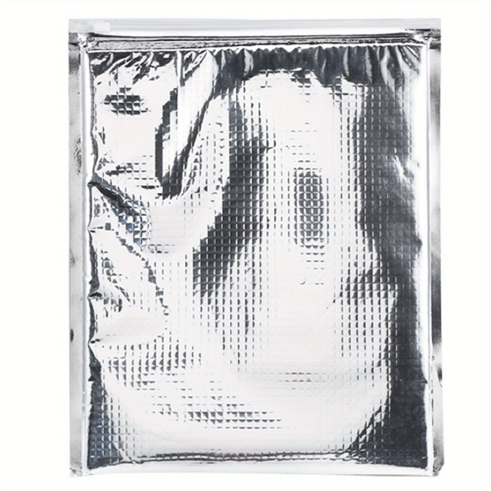 5 Pack Aluminum Foil Food Storage Bags Insulated Cooler Pouches for Picnics