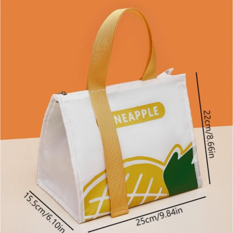Insulated Lunch Box Tote Bag Large Capacity Cartoon for Office Workers and Stude