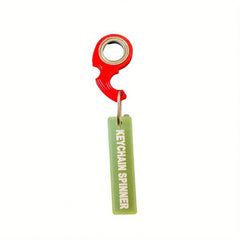 Multicolor Spinner Keychain Stainless Steel Stress Reducer Gadget