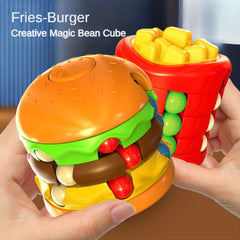 Magic Cube French Fry Magic Beans Stress Relieving Fingertip Top