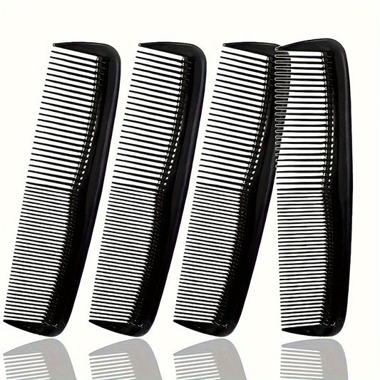 Mini Hair Comb Set Portable ABS Plastic Combs Fine Teeth Styling & Fin