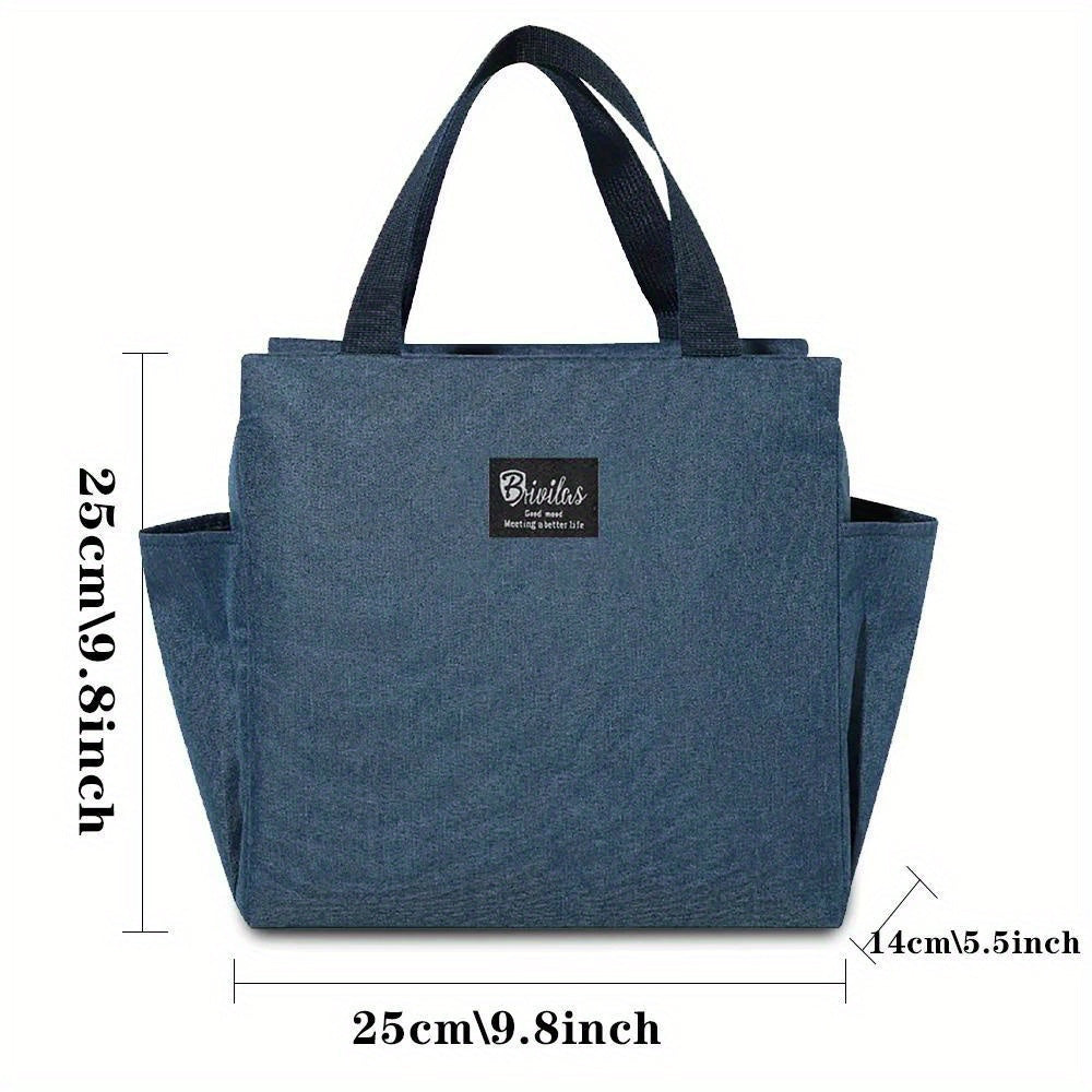 Floral Monogram Insulated Lunch Bag & Tote